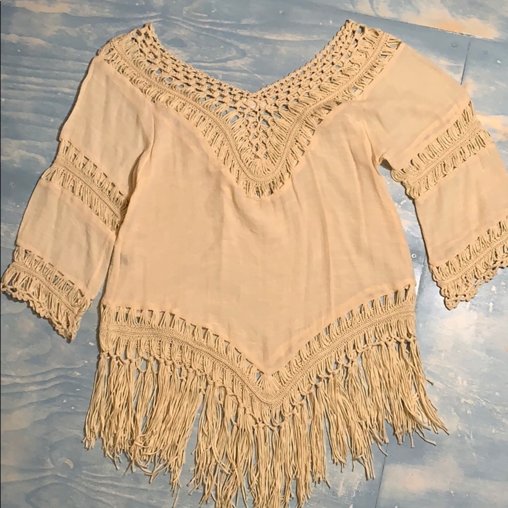 Tasseled top